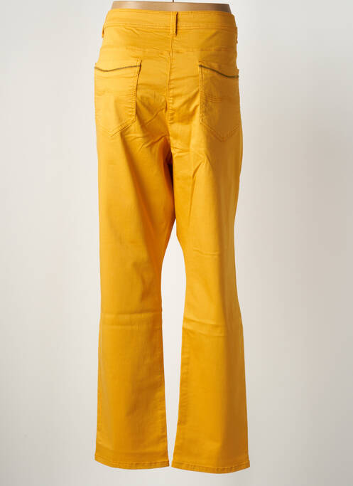 Pantalon slim jaune DIANE LAURY femme