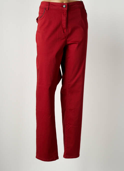 Pantalon slim rouge DIANE LAURY pour femme