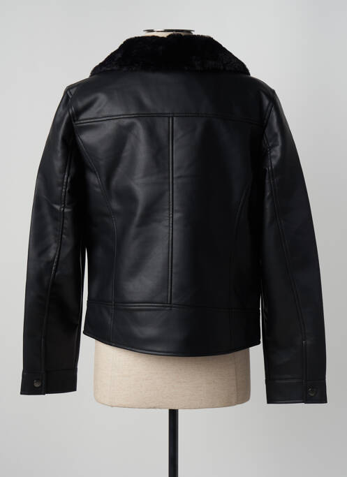 Veste simili cuir gris C'EST BEAU LA VIE pour femme