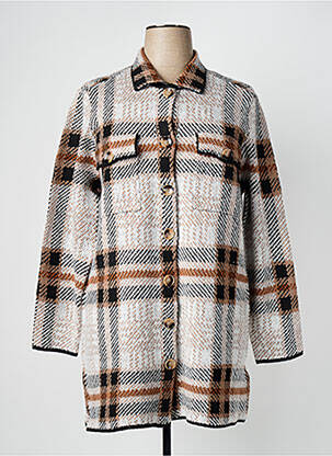 Veste casual ecru DIANE LAURY femme