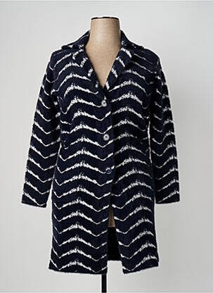 Veste casual bleu JULIE GUERLANDE femme