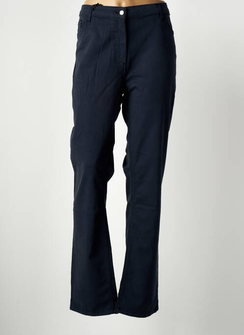 Pantalon slim bleu marine JULIE GUERLANDE pour femme