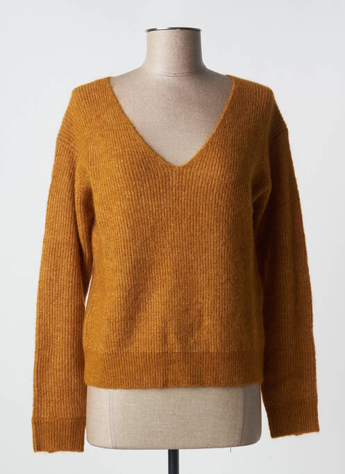 Pull jaune JULIE GUERLANDE pour femme