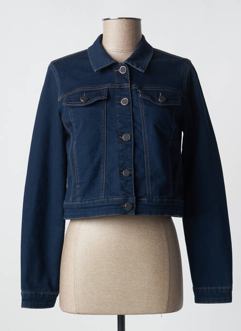 Veste en jean bleu JULIE GUERLANDE pour femme