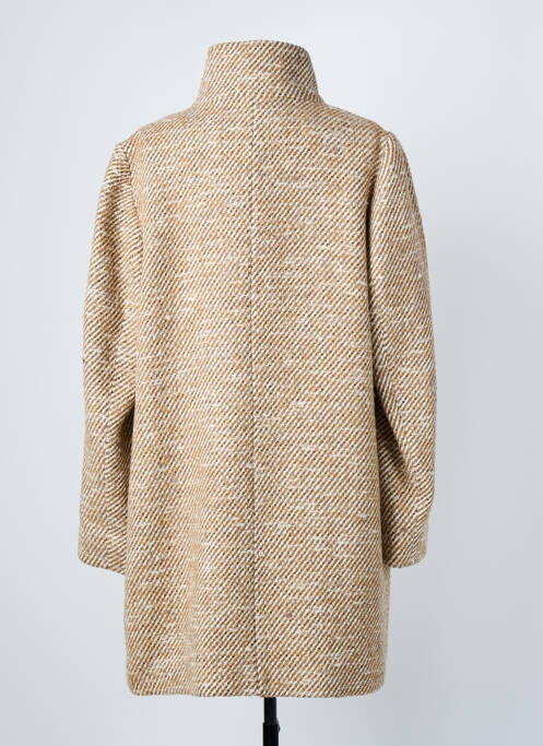 Manteau long ecru DIANE LAURY pour femme