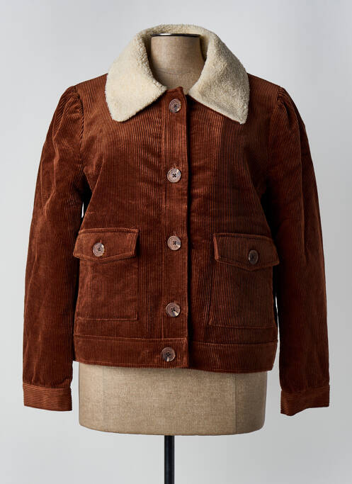 Veste casual marron C'EST BEAU LA VIE pour femme