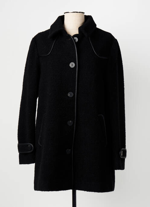 Manteau long noir DIANE LAURY pour femme