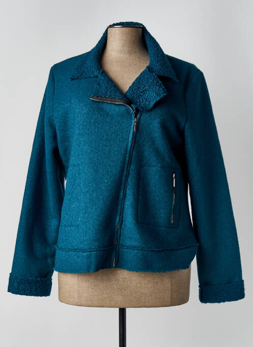 Veste casual bleu DIANE LAURY pour femme