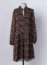 Robe mi-longue noir C'EST BEAU LA VIE femme