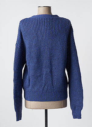 Gilet manches longues bleu C'EST BEAU LA VIE femme