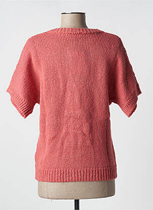 Gilet manches courtes rose DIANE LAURY femme