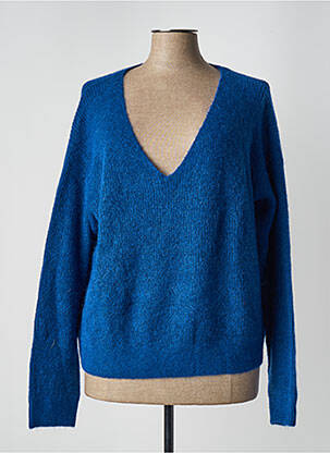 Pull bleu JULIE GUERLANDE pour femme