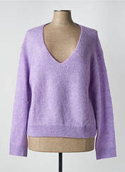 Pull violet JULIE GUERLANDE pour femme seconde vue