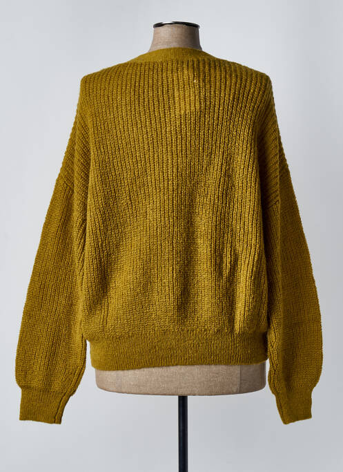 Gilet manches longues vert C'EST BEAU LA VIE pour femme