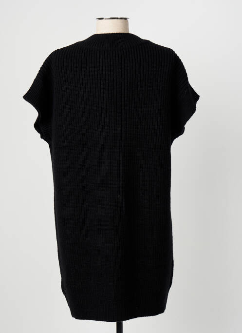 Gilet manches courtes noir DIANE LAURY pour femme