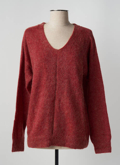 Pull rouge DIANE LAURY pour femme