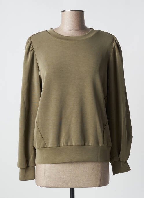 Sweat-shirt vert JULIE GUERLANDE pour femme