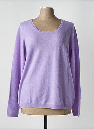 Pull violet JULIE GUERLANDE pour femme