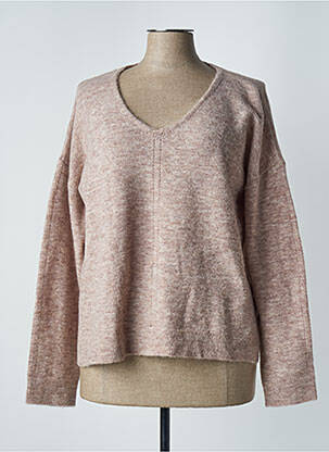 Pull beige C'EST BEAU LA VIE pour femme