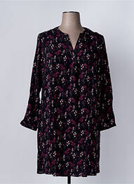 Robe mi-longue noir JULIE GUERLANDE femme