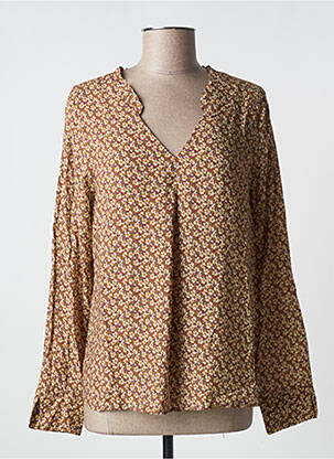 Blouse marron C'EST BEAU LA VIE femme