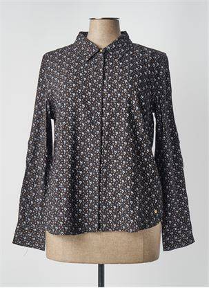 Chemisier noir C'EST BEAU LA VIE pour femme