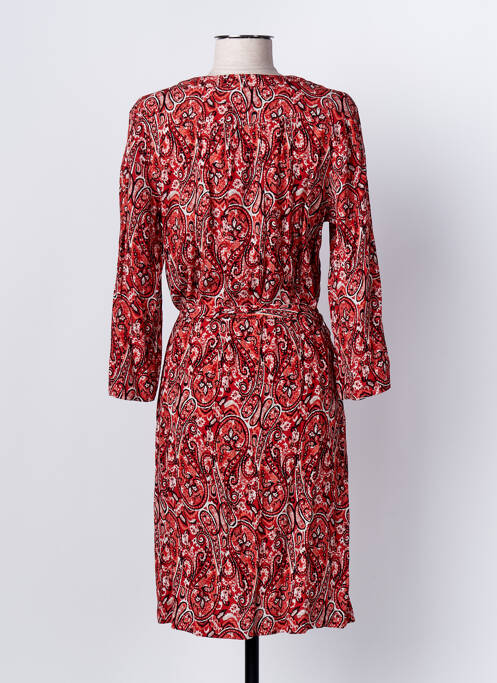 Robe mi-longue rouge DIANE LAURY pour femme