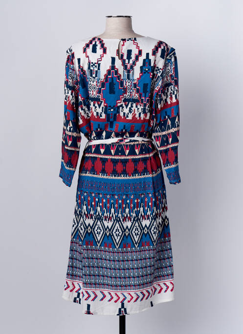 Robe mi-longue bleu DIANE LAURY femme