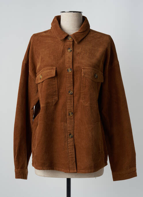 Veste casual marron C'EST BEAU LA VIE pour femme