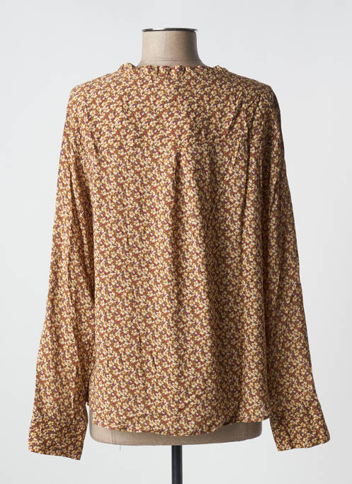 Blouse marron C'EST BEAU LA VIE pour femme