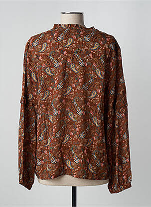 Blouse marron C'EST BEAU LA VIE femme