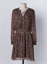 Robe mi-longue noir C'EST BEAU LA VIE femme