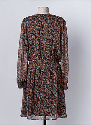 Robe mi-longue noir C'EST BEAU LA VIE femme