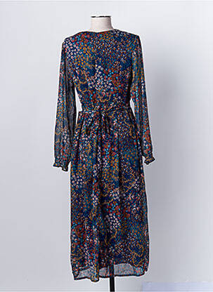 Robe longue bleu JULIE GUERLANDE femme