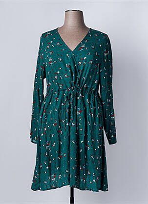 Robe courte vert C'EST BEAU LA VIE femme