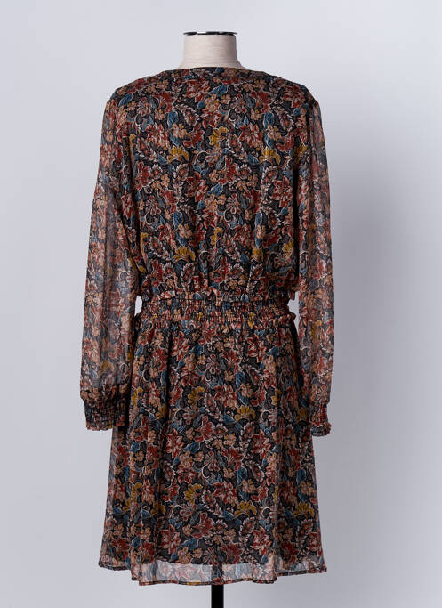 Robe mi-longue noir C'EST BEAU LA VIE pour femme