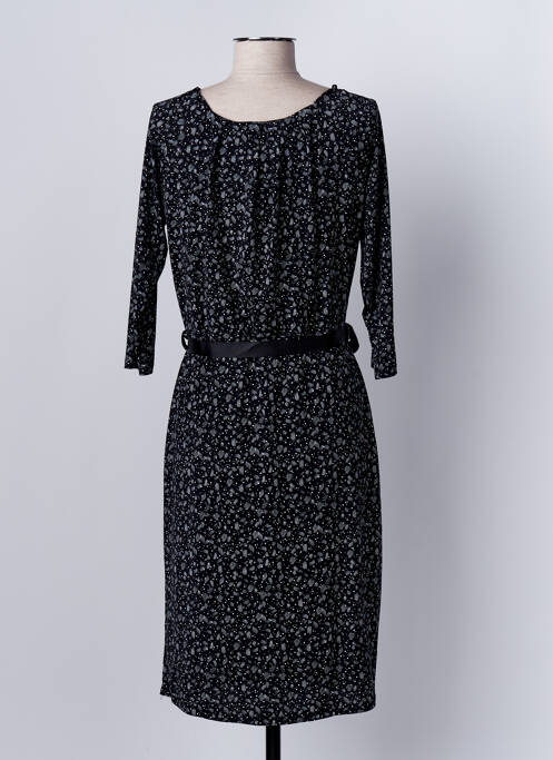 Robe mi-longue noir JULIE GUERLANDE pour femme