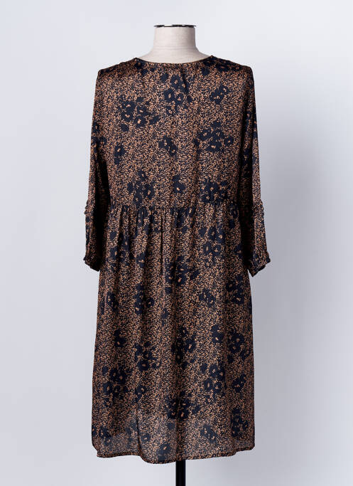 Robe mi-longue noir JULIE GUERLANDE pour femme