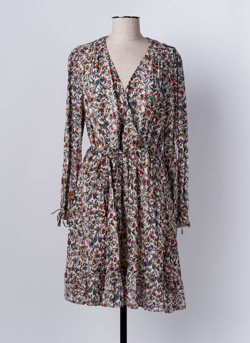 Robe courte ecru C'EST BEAU LA VIE pour femme