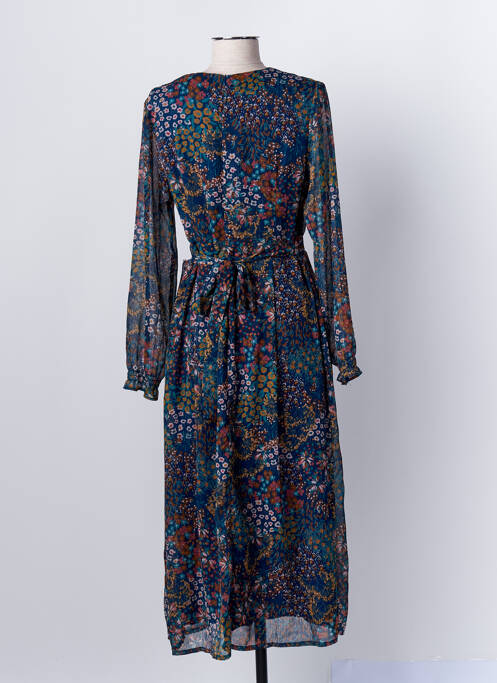 Robe longue bleu JULIE GUERLANDE pour femme