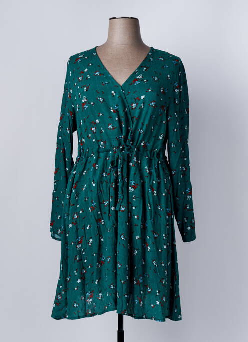 Robe courte vert C'EST BEAU LA VIE pour femme