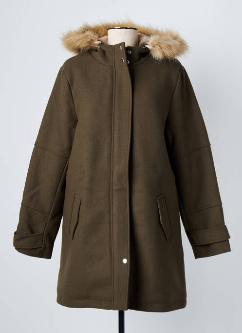 Manteau long marron C'EST BEAU LA VIE pour femme