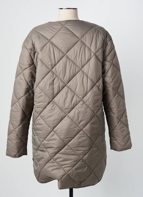 Doudoune taupe C'EST BEAU LA VIE pour femme