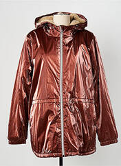 Parka marron C'EST BEAU LA VIE pour femme seconde vue