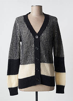 Gilet manches longues noir DIANE LAURY femme