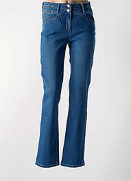 Jeans coupe droite bleu DIANE LAURY femme