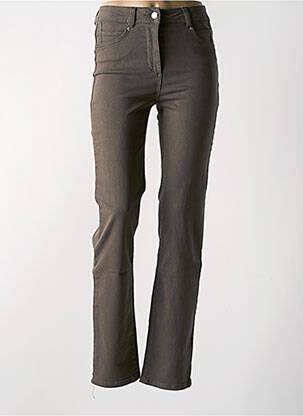 Pantalon droit vert DIANE LAURY femme