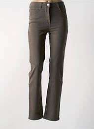 Pantalon droit vert DIANE LAURY femme
