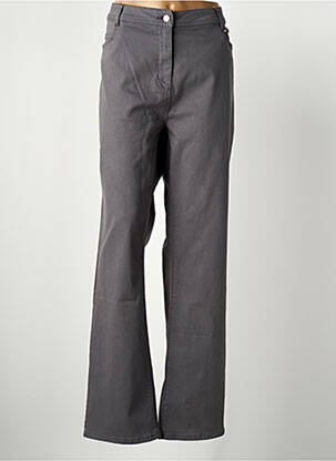 Pantalon droit gris DIANE LAURY femme