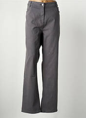 Pantalon droit gris DIANE LAURY pour femme seconde vue